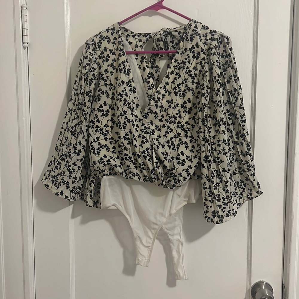 Floral bodysuit